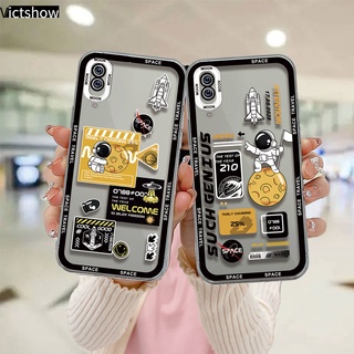 เคสโทรศัพท์มือถือแบบนิ่ม ใส ลายจรวดอวกาศ สําหรับ VIVO Y20 Y15S Y91C Y21 2021 Y21A Y21T Y12S Y12 Y30 Y21S Y20S Y12i V21 V23E Y75 T1 Y55 Y75 Y16  Y91 Y30i