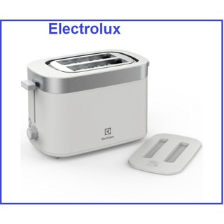 Electrolux E2TS1-100W เครื่องปิ้งขนมปัง กำลังไฟ 870 วัตต์ (สีขาว) รับประกันศูนย์