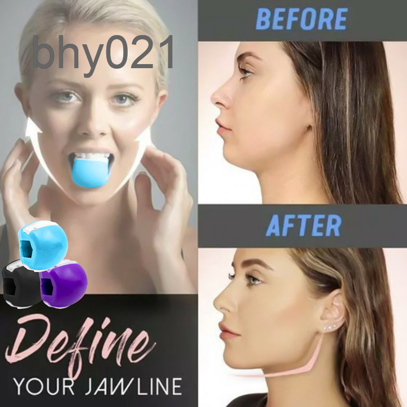 3 ชิ้น Jawline การออกกําลังกาย Jawlineme การออกกําลังกายฟิตเนส Ball คอ Face Toning Jaw ขนาดระดับ 1 ถ