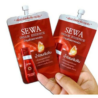 (1ซอง) Sewa Insam Essence น้ำโสมเซวาซองแดง 8ml.