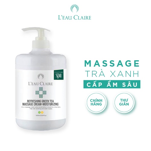 L 'eau Claire Refreshing Vitamin C Massage Cream-Melacare Rejuvenating Muscle Lift Massage Cream 1000ml