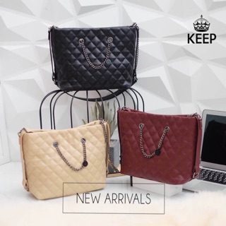 ใหม่ล่าสุด KEEP  Stella  bag  ใครกำลังมองหา กระเป๋า ทรง tote size กลาง ที่ขนาดกำลังดี จุของได้เยอะ