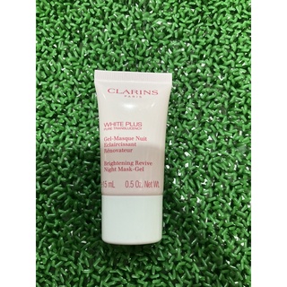 Clarins White Plus Brightening Revive Night Mask-Gel 15ml