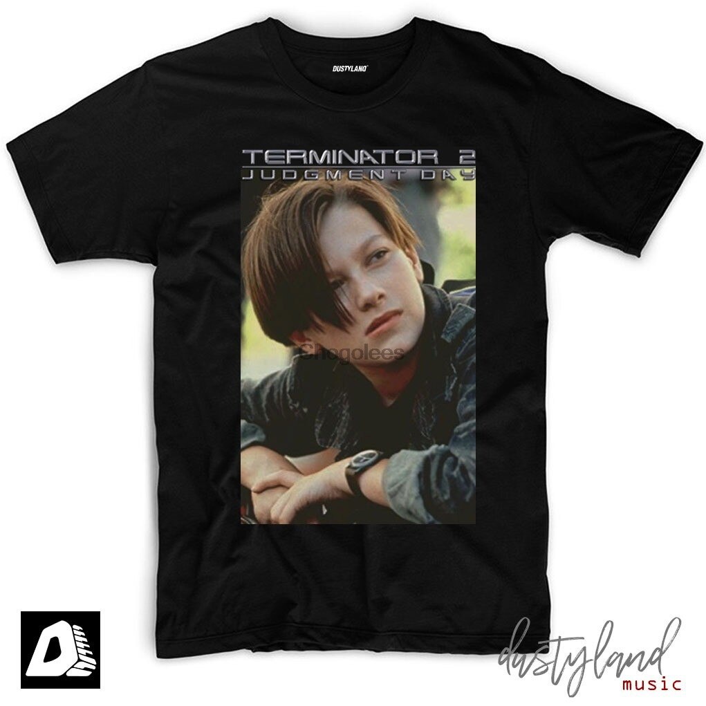 FIlm TERMINATOR 2 EDWARD FURLONG เสื้อยืด