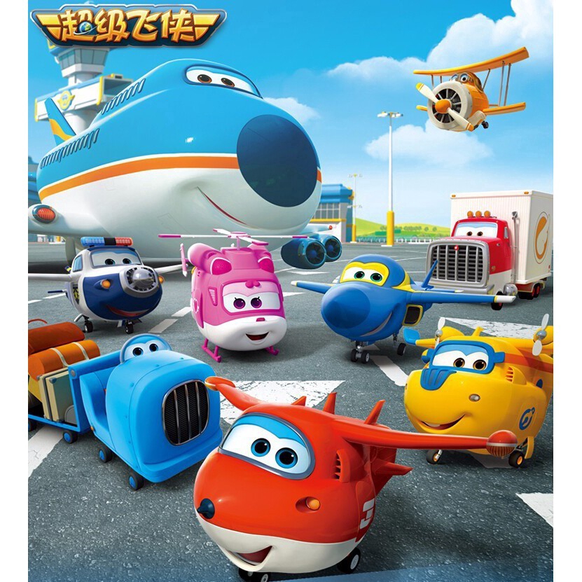 ของเล่นฟิกเกอร์ รูปหุ่นยนต์เครื่องบิน สำหรับเด็ก 2020 Shopee Thailand