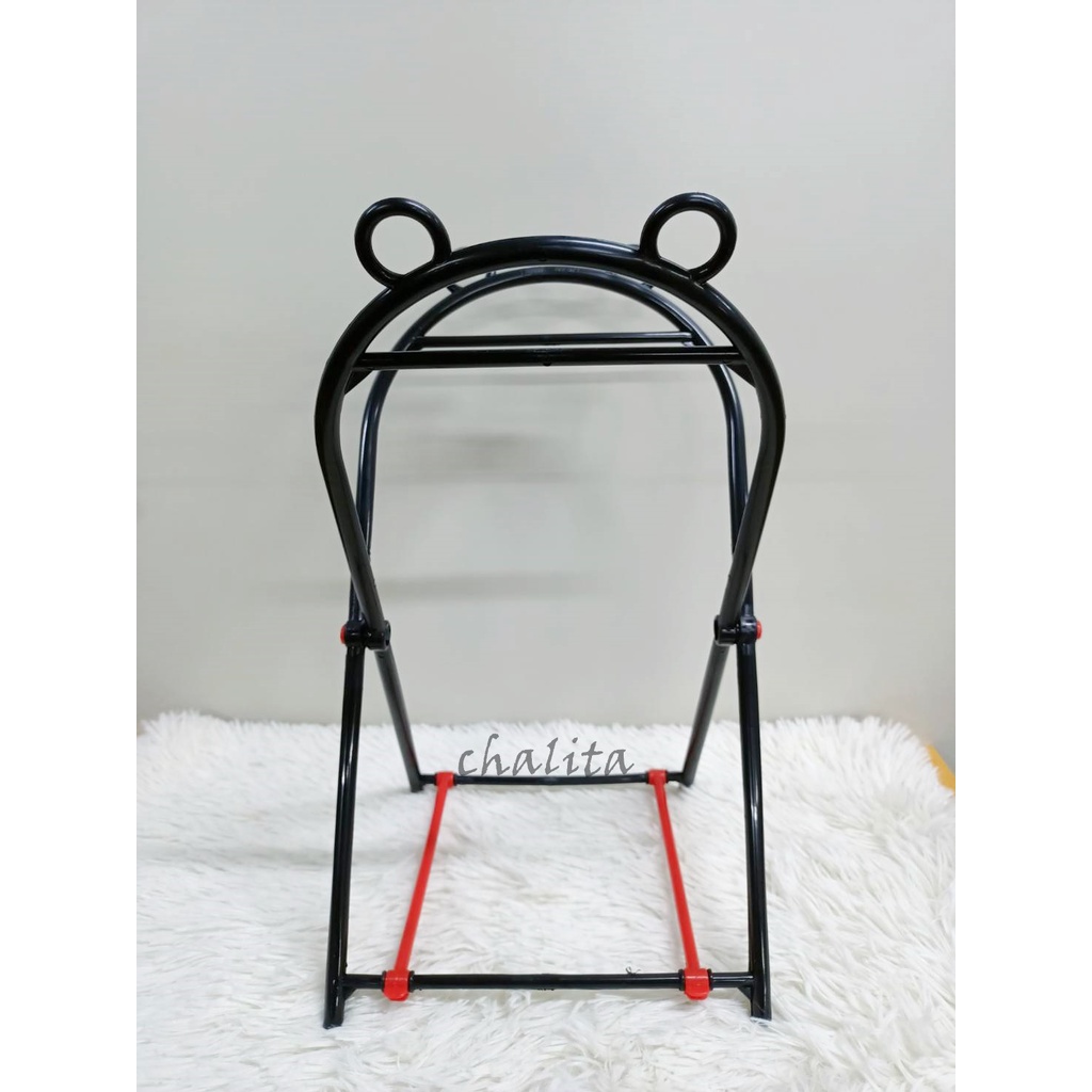 ขาแขวนถุงขยะ พับเก็บได้ ที่แขวนถุงขยะ ที่สำหรับแขวนถุงขยะ ถังขยะพับได้ ถังขยะพกพา DBHH-0134 - รูปที่ 3