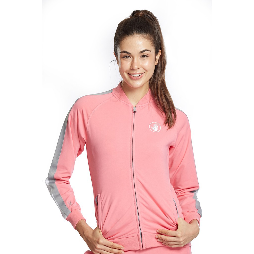 BODY GLOVE Sport Casual Cooltex Women Jacket เสื้อแจ็กเก็ตผู้หญิง สีชมพู Pink