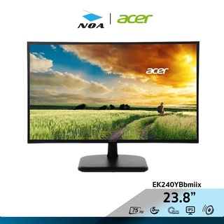 [NOA] ACER EK240YBbmiix 23.8 (IPS, VGA, HDMI, SPK) 75Hz มีลำโพงในตัว MONITOR (จอมอนิเตอร์) by NOA