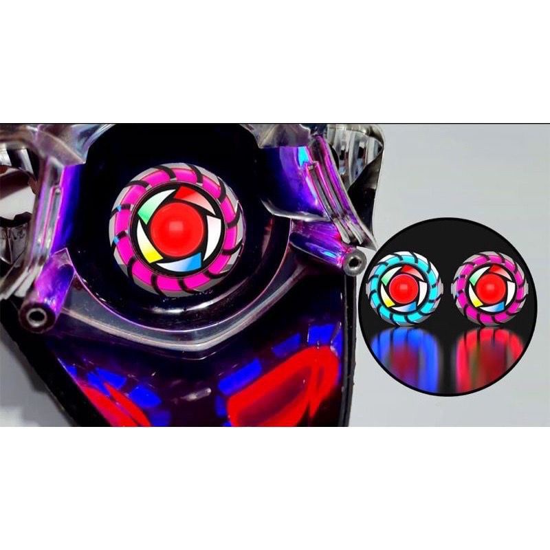 STOPLAMP H6 RAINBOW PROJECTOR รุ่น - UNIVERSAL ด้านหลังเบรค STOP โคมไฟสําหรับรถจักรยานยนต์ทั้งหมด MI