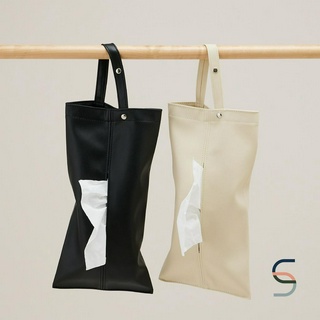 SARABARN Hanging Tissue Bag | กล่องทิชชู่ กล่องทิชชู่หนัง กล่องทิชชู่แขวน