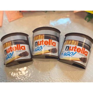 Nutella ขนมปังแท่ง+ช็อกโกแลต