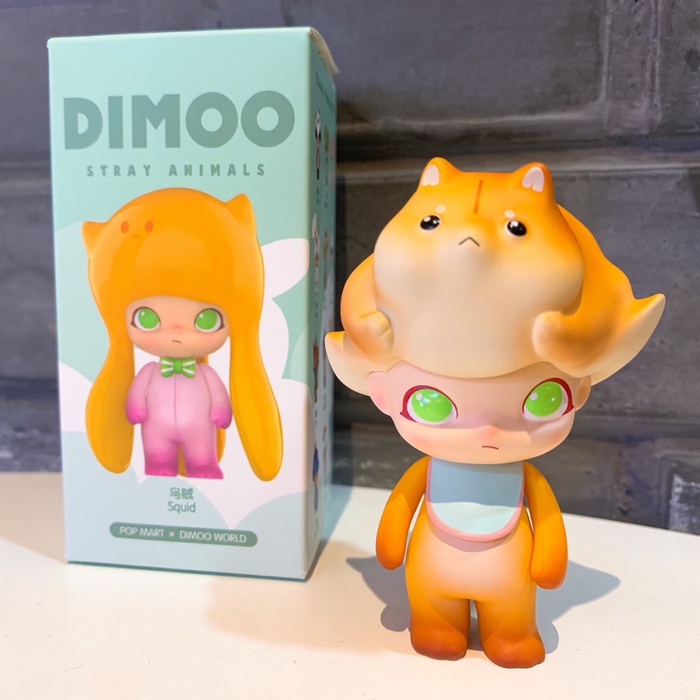 ของแท้POPMART Dimoo ชุดกล่องสุ่มตุ๊กตาสัตว์จรจัด 12 แบบ - crazytoycity ...