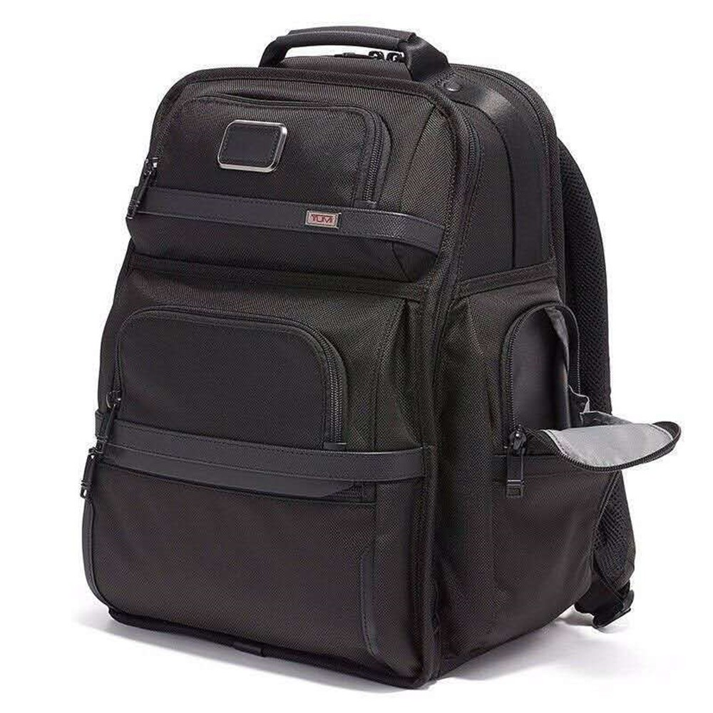 TUMI Alpha 3 Series Ballistic Nylon Men s Business Backpack Black 578D3
