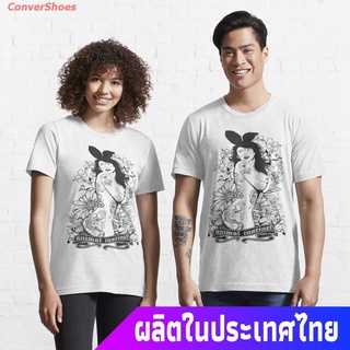 เสื้อยืดผ้าฝ้ายพิมพ์ลายแฟชั่น เสื้อยืดแขนสั้น Animal Instinct - Modern Design Essential T-Shirt Sports T-shirt