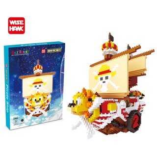 ตัวต่อ GIFT SERIES WISE HAWK 2494 ตัวต่อเรือโจรสลัด สุดเท่ห์ จำนวนตัวต่อ 2400 PCS.