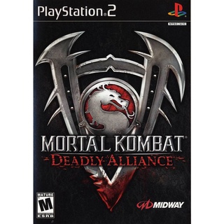 Mortal Kombat Deadly Alliance PS2 แผ่นเกมส์ps2 เกมเพล2 แผ่นplay2 แนวต่อสู้ เล่นได้2คน