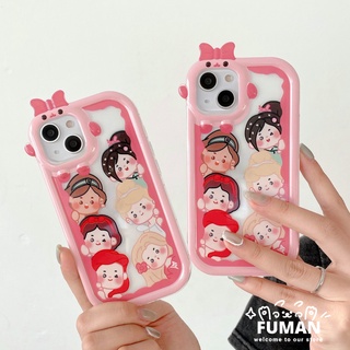 เคสโทรศัพท์มือถือแบบนิ่ม TPU ลายการ์ตูนเจ้าหญิงออโรร่า นางเงือก สโนว์ไวท์ จัสมิน ซินเดอเรลล่า 3D สําหรับ iPhone 13 12 11 Pro Max XR XS Max X 8 7 6 6s Plus SE 2020 2022