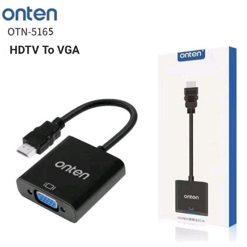 ONTEN อะแดปเตอร์แปลง HDTV เป็น VGA (OTN-5165)