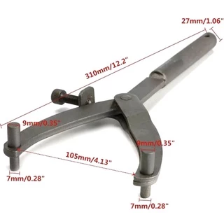 Adjustable Fly ตัวจับชามคลัทช์ ถอดชามคลัช ล้อคลัทช์โรเตอร์เฟือง Spanner ประแจเครื่องมือ ส่งจากไทย