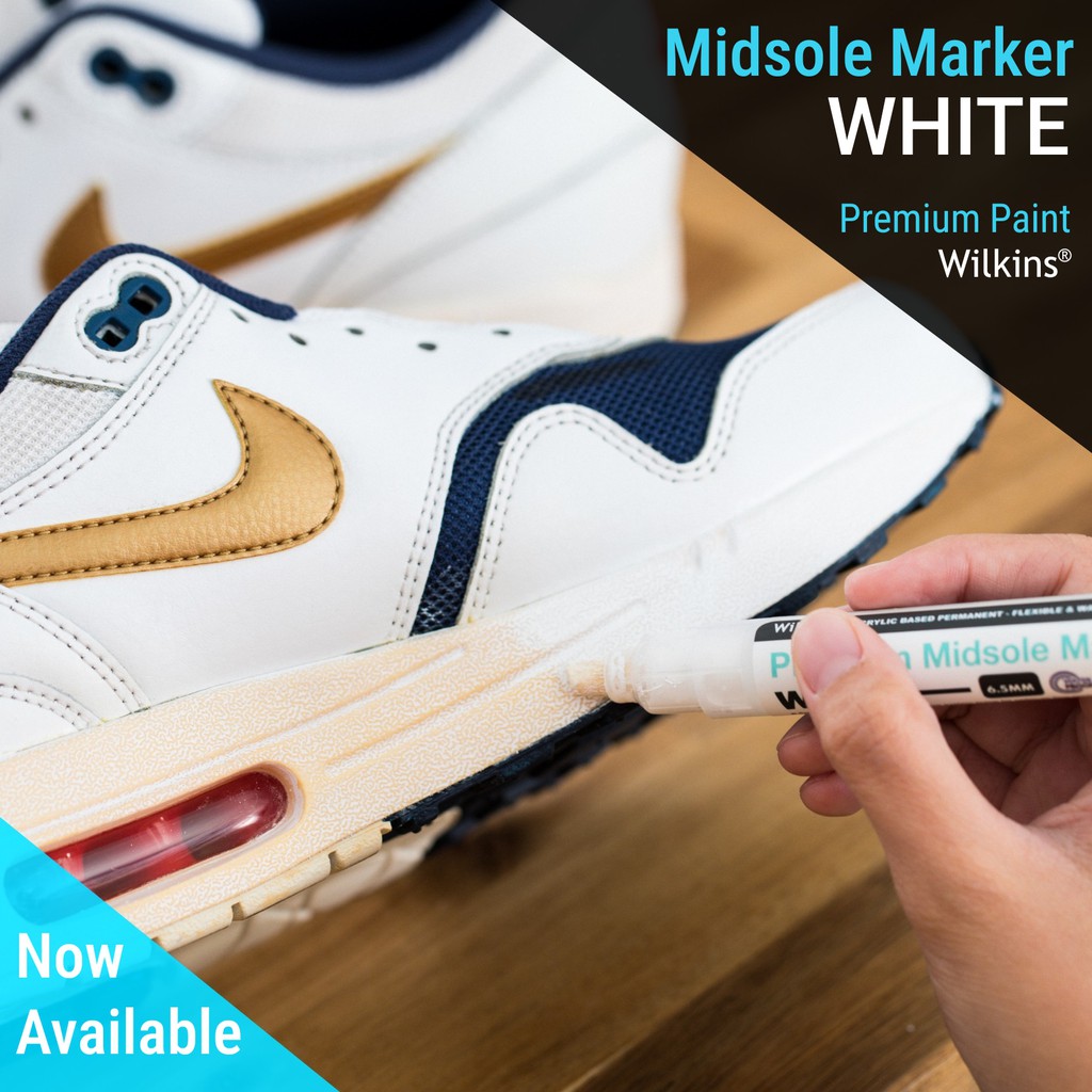 ปากกาแก้โฟมเหลือง ปากกาทารองเท้า - Wilkins Premium Midsole Marker สีคุณภาพจากอเมริกา - รูปที่ 2