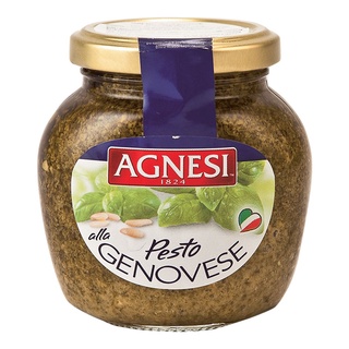 พร้อมส่ง! แอคเนซี เจโนเวเซ่ เพสโต้ซอส 185 กรัม AGNESI Pesto Alla Genovese 185g