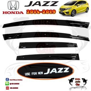 คิ้วกันสาด/กันสาด HONDA JAZZ 2014-2019