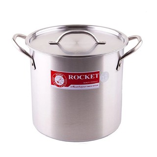 ✨ขายดี✨ จรวด หม้อต้มสตูว์ทรงสูง ขนาด 26 ซม.  Rocket Stock Pot  26 Cm