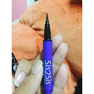 Sis2Sis Super Sharp Eye Liner 0.5ml #01 Midnight Black