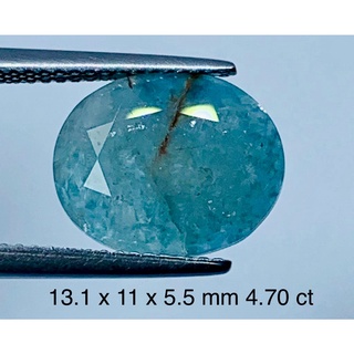 4.70 ct แกรนดิเดียไรต์ แท้ ธรรมชาติ Natural Grandidierite Oval Loose Gemstone For Fine Jewelry