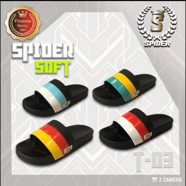 9.9 ลด 50.- ใส่โค้ด [SEPMSMIN50] รองเท้าแตะ​ SPIDER​ รุ่น​T3 ใส่นุ่ม​เบา​สบายเท้า มีของพร้อมส่งทุกสีทุกเบอร์​