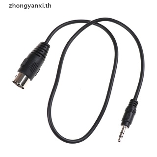 Yanxi สายเคเบิลแจ็คเสียงสเตอริโอ Din 5 Pin Din MIDI Male Plug To 3.5 มม. Male 50 ซม. 0.5 ม. 1 ชิ้น