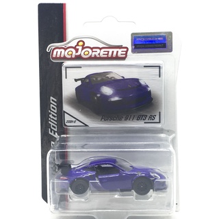 Majorette Porsche 911 GT3 RS - Porsche Edition - Purple Color /Wheels D6SB /scale 1/59 (3 inches) Package with Card