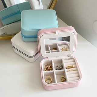 imean.store - Your square mirror jewelry box | กล่องใส่เครื่องประดับ รุ่นมีกระจก