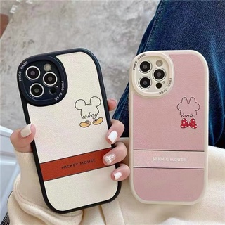 เคสโทรศัพท์มือถือนิ่ม ทรงวงรี ลายหนู สีขาว สีชมพู สําหรับ Xiaomi Redmi Note 11 11S 10 10S 9S 9 8 7 10A 9C 9A 9T Poco X3 GT M3 Pro 5G 4G