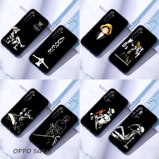 OPPO Realme 6 / Realme 6 Pro เคสมือถือแบบซิลิโคน สำหรับ One Piece Black