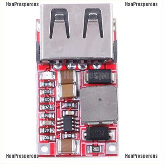 Hanprosperous โมดูลที่ชาร์จขนาดเล็ก dc 6-24v 12v 24 v to 5v 3a