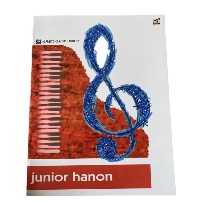 หนังสือเปียโนjunior-hanon