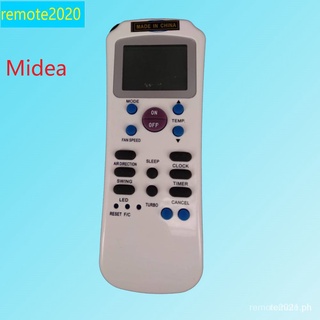 Midea รีโมตควบคุมเครื่องปรับอากาศ แบบพกพา R14A E สําหรับ R14A CE