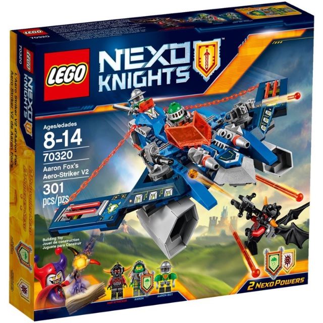 เลโก้​ LEGO Nexo Knights 70320 Aaron Fox's Aero-Striker (Sticker Mark)
