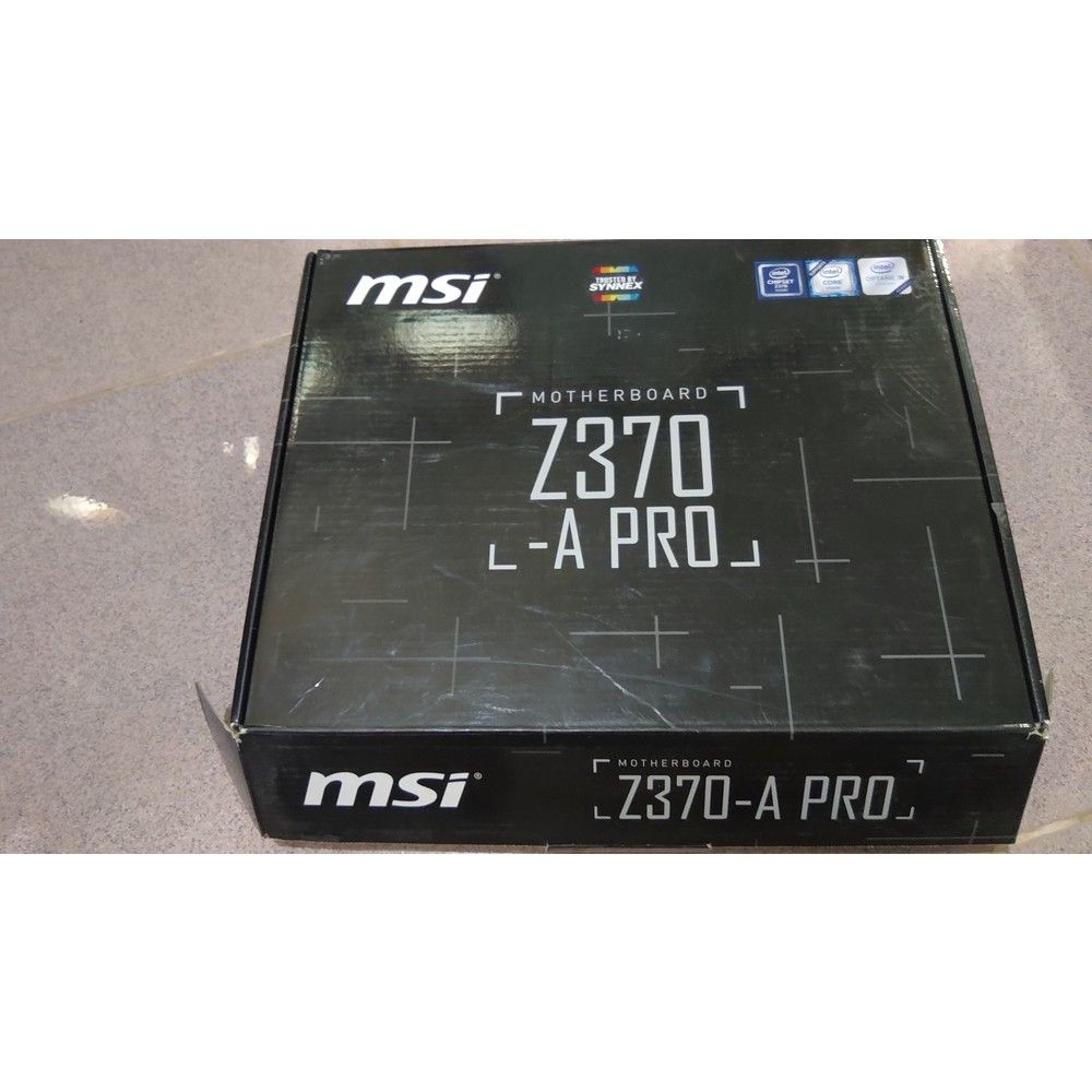 เมนบอร์ด MSI Z370-A Pro (Mainboard) 1151 v2 ใส่ gen 8 9