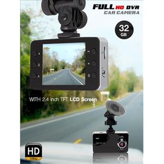 กล้องติดรถยนต์ FULL HD DVR Car Camera พร้อมหน้าจอ TFT LCD ขนาด 2.4 นิ้ว
