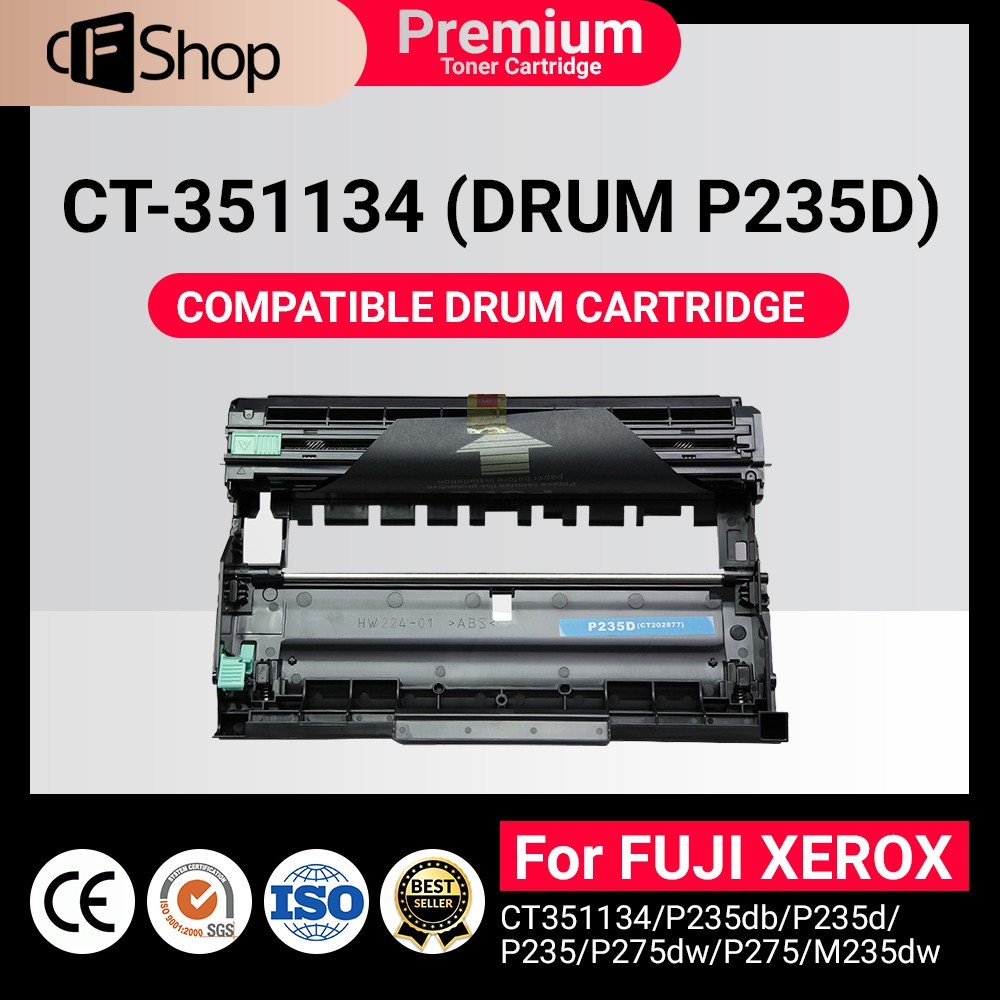 CFSUPPY ดรัมเทียบเท่า P235D CT351134 For Fuji Xerox P235db/P235d/P235/P275dw/P275/M235dw/M235z/M275z