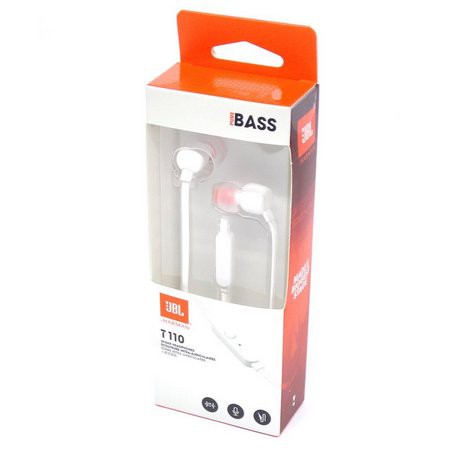 หูฟัง In Ear รุ่น JBL T110 สี White