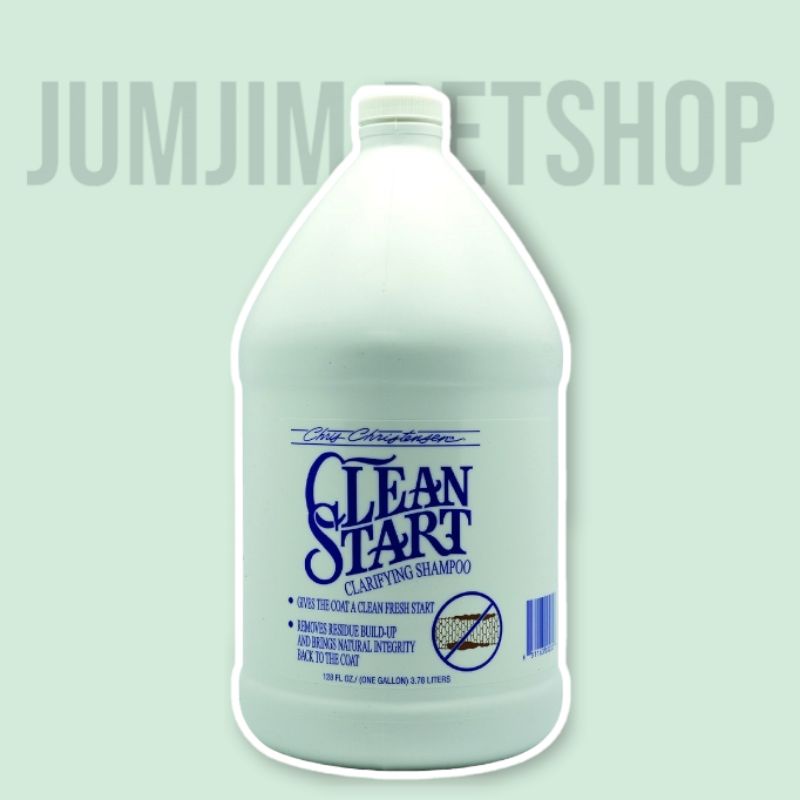 Chris​ Christensen​-Clean Start Shampoo **แกลอน** 128oz. แชมพู คลีนสตาร์ท​ By jumjum.petshop