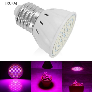 [RUFA] ขายดี หลอดไฟปลูกพืชไฮโดรโปนิก LED E27 48 60 80 220V