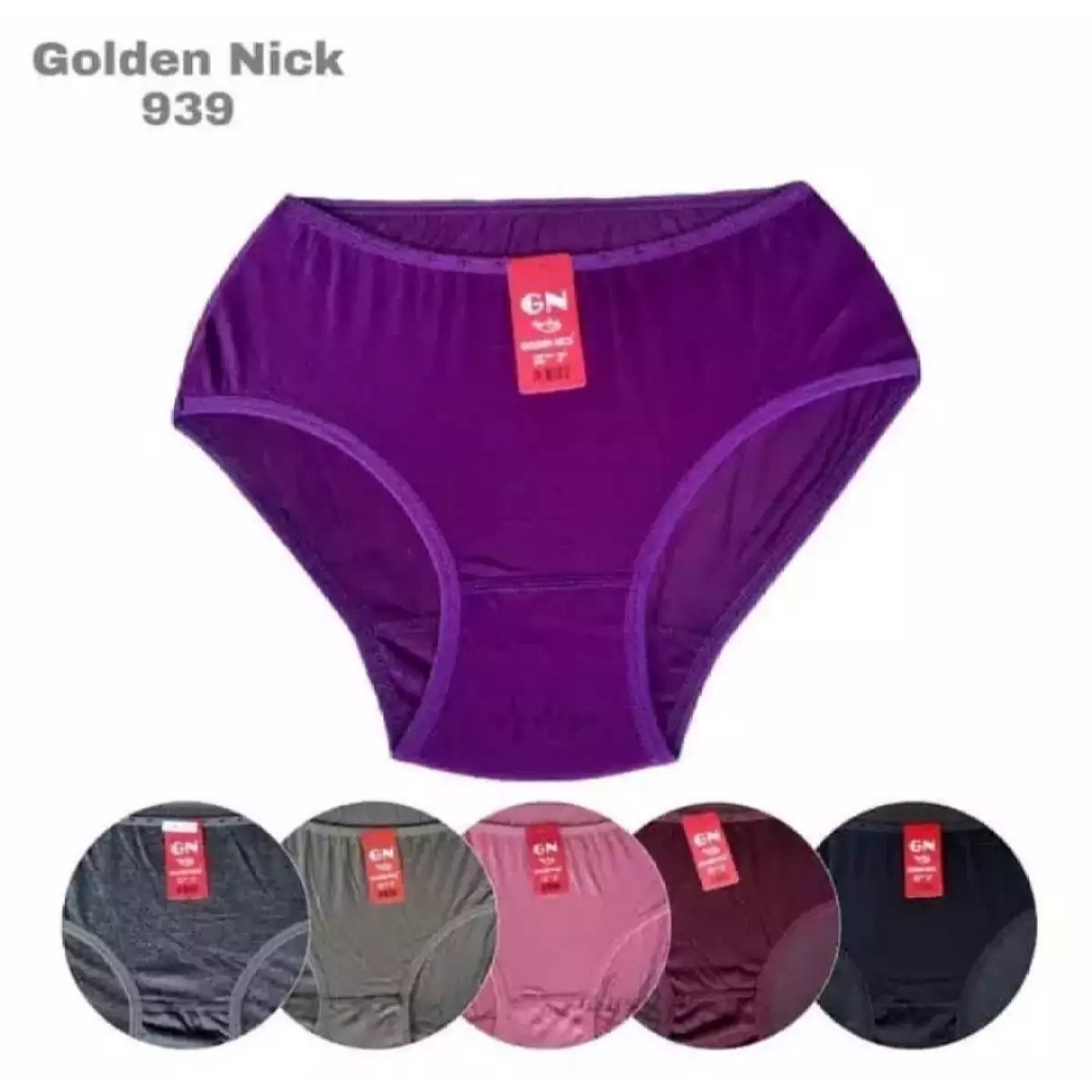Golden nick Art 939 กางเกงชั้นใน สําหรับสตรี 6 ชิ้น