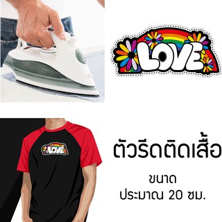 งานฝีมือ ตัวรีดร้อน ลายกราฟฟิก หัวใจ ตกแต่งเสื้อผ้า