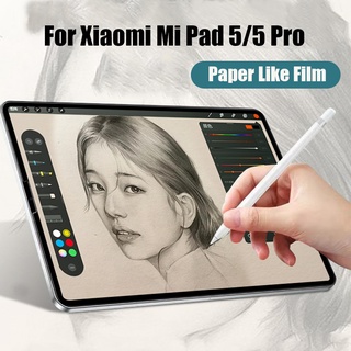 ฟิล์มกระดาษกันรอยหน้าจอ PET ผิวด้าน เหมาะกับวาดรูป เขียน สำหรับ Xiaomi Mi Pad 5 5 Pro 5G 2021 11 นิ้ว