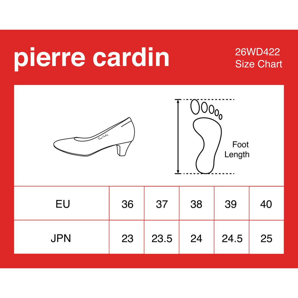 [Size 36-40] Pierre Cardin รองเท้าผู้หญิง รองเท้าส้นสูง นุ่มสบาย ผลิตจากหนังแท้ สีน้ำตาลอ่อน รุ่น 26WD422 ราคา ถูกที่สุด ดีลบีเคเค แกลเลอรีภาพที่ 9