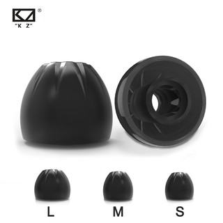 Kz ซิลิโคนครอบหูฟัง 3 คู่ (6 ชิ้น) L M S In Earbuds Ear Sleeve Earpads